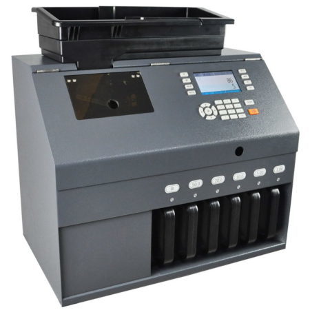 Máquina clasificadora de monedas con detector de billetes falsos L60C
