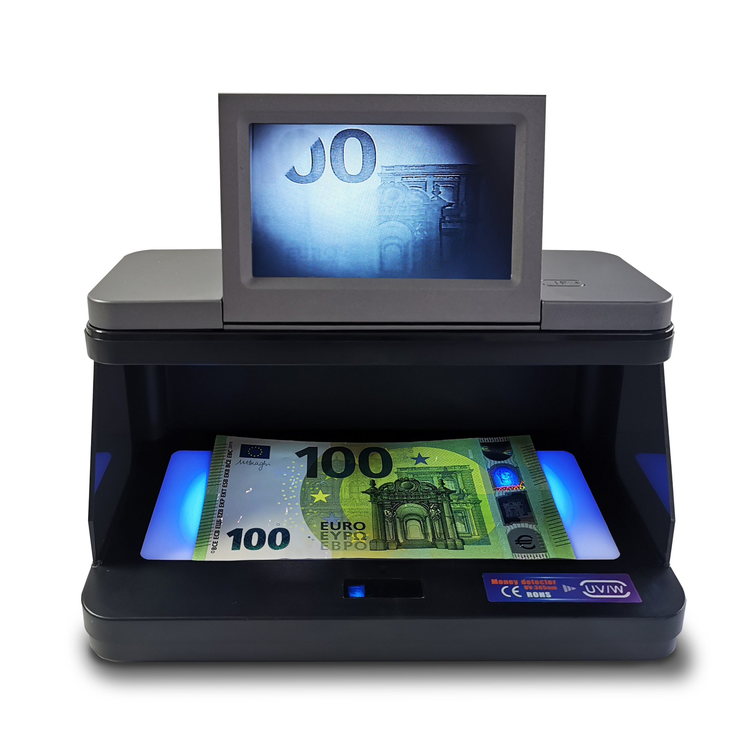 Multispectral(IR&UV&WM) Banknote/Document Detector MD-181