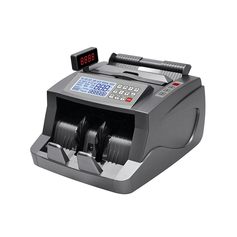 BC3800 Back-Loading Loose Note Money Counter with UV/MG/IR Counterfeit Detection