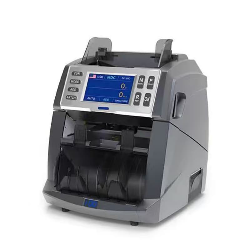 BSM6080-PLUS01 2-Pocket Currency Sorting Machine With Fitness Sorting And Glue Tape Detection